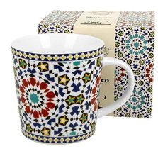 MAROKO - Porcelnov hrnek latte 450ml v boxu