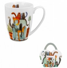 CATS WORLD - THE CHAIR - Porcelnov hrnek Classic Bullet 350ml v pebalu