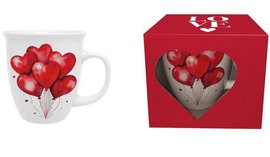 BALONY 1 - Hrnek porcelnov 650ml s dekorem v boxu