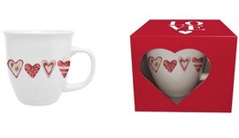 SERCA 2 - Hrnek porcelnov 650ml s dekorem v boxu