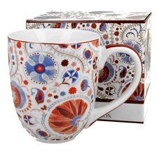 NARESH RED - Porcelnov hrnek maxi 1000ml v boxu
