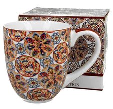 GANIKA RED - Porcelnov hrnek maxi 1000ml v boxu