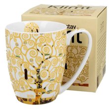 Gustav Klimt bov - Porcelnov hrnek Classic Bullet 380ml v boxu
