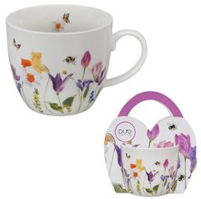MAY - Hrnek porcelnov 460ml s dekorem v pebalu