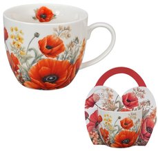 MKY - Hrnek porcelnov 460ml s dekorem v pebalu
