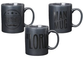 Porcelnov hrnek 350ml s dekorem - LORD