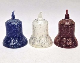 Svka zvoneek s perlet 5x6cm
