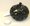 Keramick svcen ve tvaru jablka ern - ST1024-5 BLA