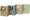 Paprov taka s dekorem stedn, mix 4 druhy - AUP218-ST