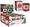 Svka ve skle 150g devn knot Winter Time v krabice - HOLIDAY HAPPINESS - erven