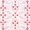 Ubrousek 33x33cm - Spring pattern red