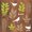 Ubrousek paprov s potiskem 33x33cm - Autumn silhouettes