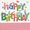 Ubrousek paprov s potiskem 33x33cm - Birthday greetings