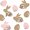 Ubrousky paprov s dekorem 33x33cm - Blooming Bunies