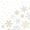 Ubrousky paprov s potiskem 33x33cm - Glistering snow