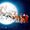 Ubrousky paprov s potiskem 33x33cm - Lunar Xmas