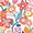 Ubrousky paprov s dekorem 33x33cm - Vibrant Bloom