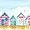 Ubrousky paprov s dekorem 33x33cm - Beach Houses