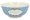 RETRO BLUE - Miska porcelnov s dekorem 16cm - modr
