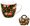 KRAKOWSKI - Hrnek porcelnov s dekorem v pebalu 460ml