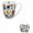CATS WORLD - TEACUP CATS - Porcelnov hrnek Classic Bullet 350ml v pebalu