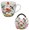 APRIL - Hrnek porcelnov 460ml s dekorem v pebalu