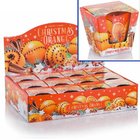 Svka v konickm skle 115g Christmas Orange - With cinnamon