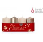 Svka Glamorous advent vlec 40x70mm, sada/4ks - Cappuccino MIX