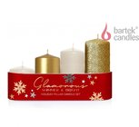 Svka Glamorous advent vlec 40x55-70-85-100mm, sada/4ks - Zlat MIX