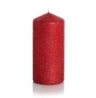 Svíčka Cristall válec 50x100mm - Červená