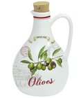 OLIV0828 Porcelnov butela na olivov olej 500ml