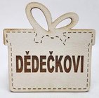 Drek velk devn 8cm s npisem - Ddekovi