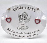 Devn deska ovl 21cm bl - ANDL LSKY