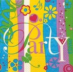 Ubrousek paprov tvrstv 33x33cm - Go out to party