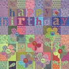 Ubrousek 33x33cm - Patchwork birthday