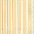 Ubrousek paprov s potiskem 33x33cm - Unique stripes cream