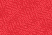 Ubrus paprov impregnovan s dekorem 120x180cm - Circle red