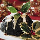 Ubrousek paprov s potiskem 33x33cm - XMas Pudding