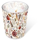 Svka ve skle Glaskerze 8,5 x 10cm - Pomegranade