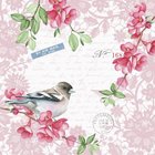 Ubrousek paprov s potiskem 33x33cm - Sweet bird