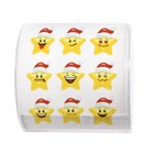 Toaletní papír 200 útržků s dekorem - Santa Stars