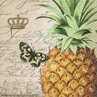 Ubrousek paprov s potiskem 33x33cm - Royal pineapple