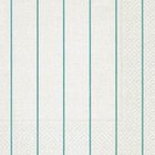 Ubrousek paprov s potiskem 33x33cm - Home white/aqua