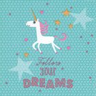 Ubrousek paprov s potiskem 33x33cm - Follow your dreams