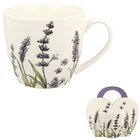 CLASSIC LAVENDER - Hrnek porcelnov s dekorem v pebalu 460ml