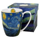 Starry Night - Porcelnov hrnek bullet 380ml v boxu