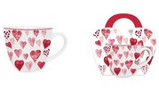SERCA 1 - Hrnek porcelnov 460ml s dekorem v pebalu