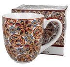 GANIKA RED - Porcelnov hrnek maxi 1000ml v boxu