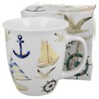 Plachetnice - Hrnek porcelnov 650ml s dekorem v boxu