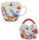SPRING - Hrnek porcelnov 460ml s dekorem v pebalu